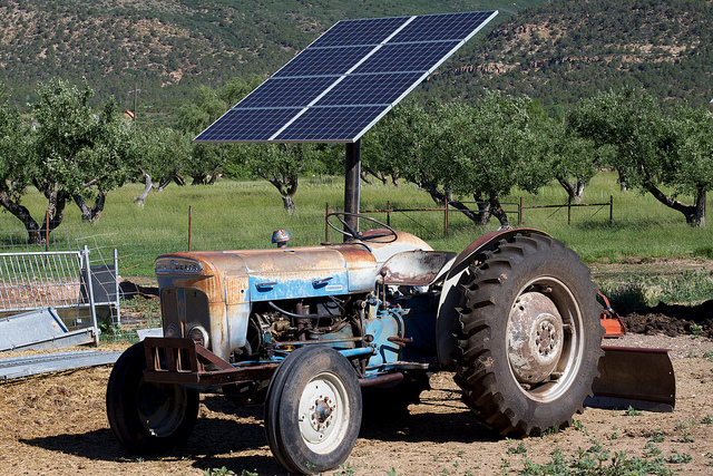 Solar Power and Tractor
